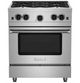 BlueStar® Culinary RCS Series 30" Stainless Steel Pro Style Liquid Propane Gas Range-0