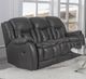 HomeStretch Renegade Grey Reclining Sofa-1