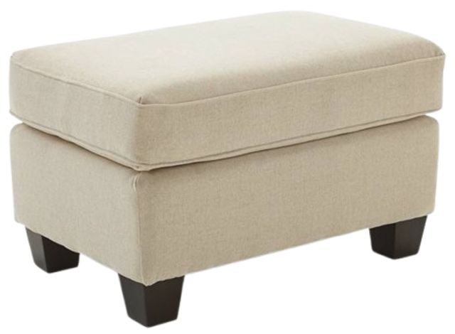 Best® Home Furnishings Customizable F22 Ottoman with Dark Walnut Legs-0