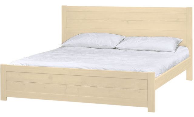 Crate Designs™ Furniture WildRoots Unfinished 43" Queen Panel Bed-0