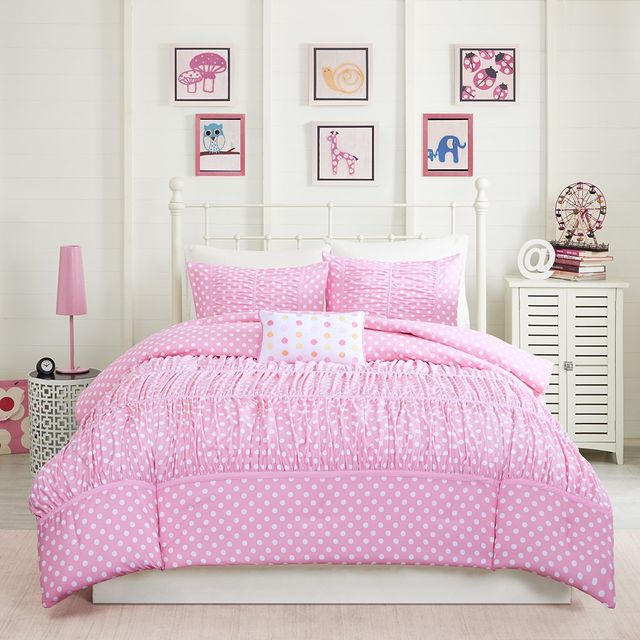 Olliix by Mi Zone Lia Pink Twin/Twin XL Comforter Set-0