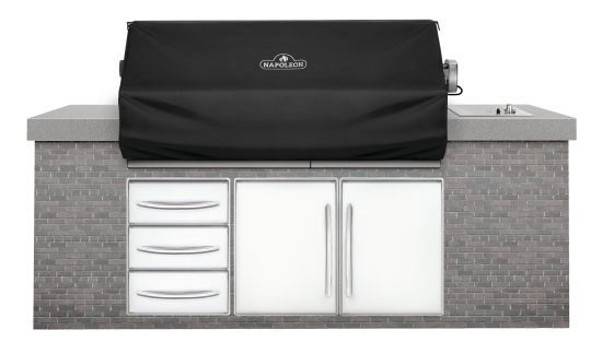 Napoleon Black Built In Grill Cover-1