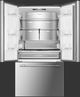 Fulgor Milano Pro 600 Series 36'' 20.2 Cu. Ft. Stainless Steel Counter Depth French Door Refrigerator-1