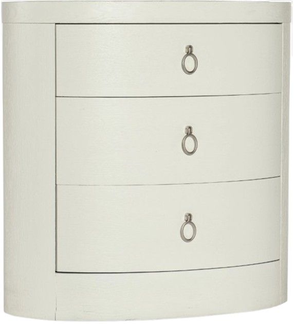 Hooker® Furniture Serenity Wavecrest Shell Oval Nightstand-0