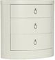 Hooker® Furniture Serenity Wavecrest Shell Oval Nightstand-0
