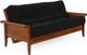 Night & Day Furniture™ Venice Cherry Queen Moon Glider Futon-0