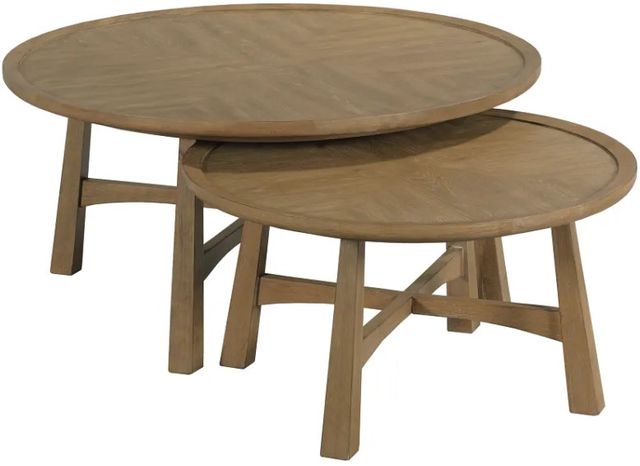 Hammary® Milo 2-Piece Butterscotch Coffee Table Set-0