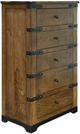 International Furniture Direct Parota Brown Chest-0