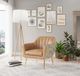 Emerald Home Ophelia Gold/Saddle Accent Chair-1