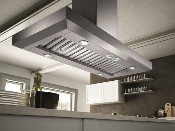 Elica Pro Series Vavano Island 48" Stainless Steel Island Range Hood