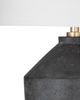 Bassett Mirror Kaycee Matte Black Table Lamp-1