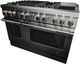 JennAir® RISE™ 48" Stainless Steel Pro Style Dual Fuel Range-4