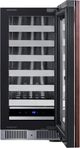 Summit® 1.8 Cu. Ft. Panel Ready Built-In Wine Cooler-2