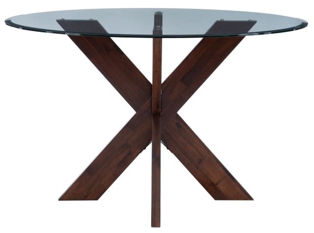 Powell® Auden 5-Piece Espresso/Gray Dining Table Set -2