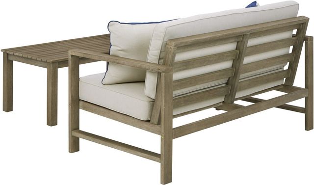 Signature Design by Ashley® Fynnegan 2-Piece Light Brown Outdoor Conversation Set-2