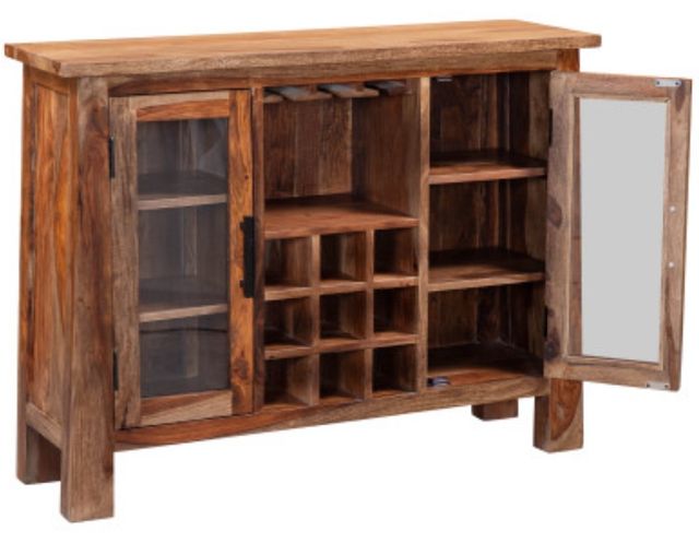 Porter International Designs Kalispell Harvest Bar Cabinet-4
