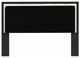 Signature Design by Ashley® Zuraleus Black Upholstered King Panel Headboard-1