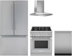Thermador® 4 Piece Stainless Steel Kitchen Package