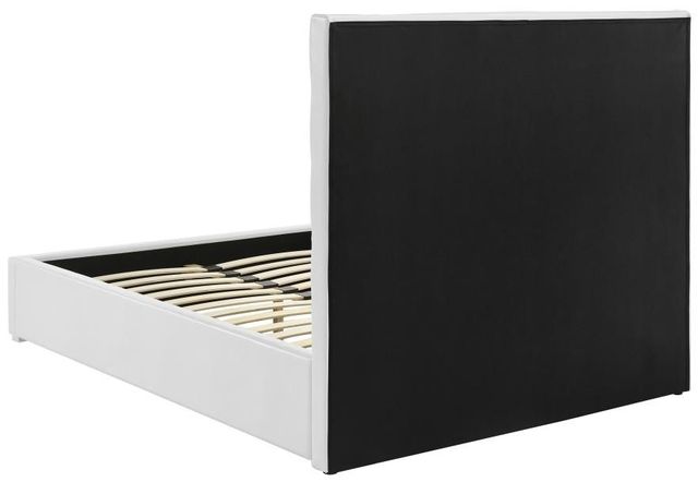 Coaster® Felicity White Full Upholstered Platform Bed -3