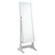 Coaster® Yvonne Dove Grey Storage Jewelry Cheval Mirror-0