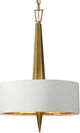 Uttermost by Carolyn Kinder Obeliska Gold 3 Light Chandelier-0