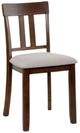 Furniture of America® Medford 7-Piece Beige/Walnut Dining Table set-2
