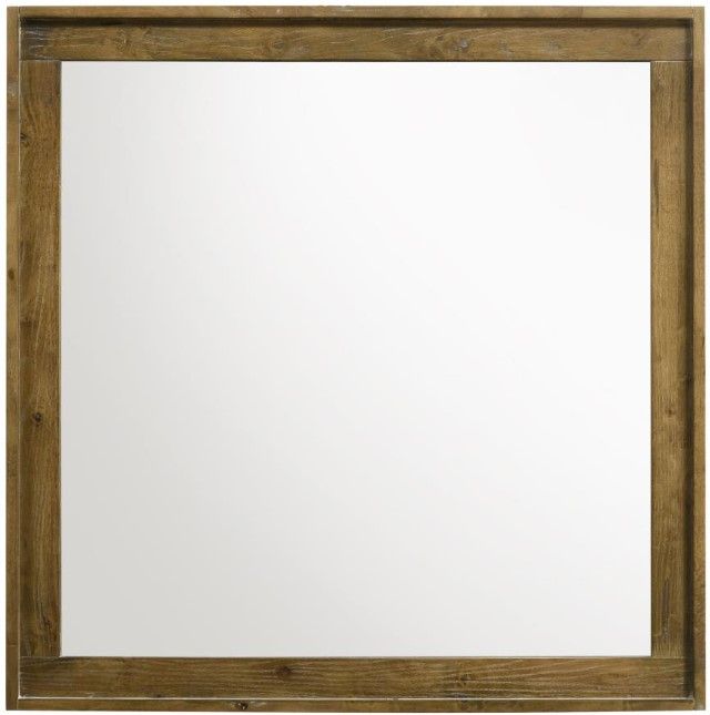 Coaster® Henderson Medium Oak Dresser Mirror-1