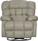 Catnapper® Pendleton Alabaster Chaise Swivel Glider Recliner-1