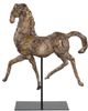 Uttermost® Caballo Dorado Aged Brown Sculpture-3