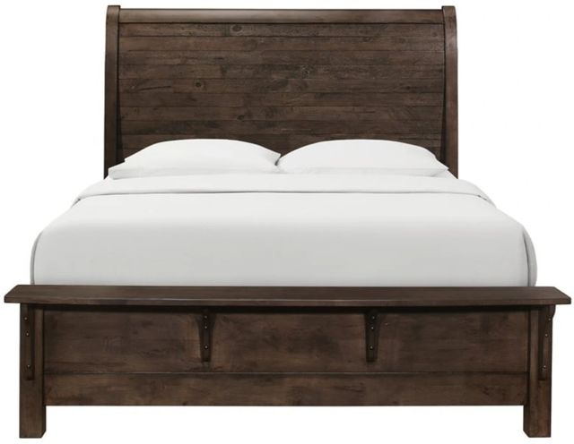 Emerald Home Ashton Hills Brown Gray King Sleigh Bed-3