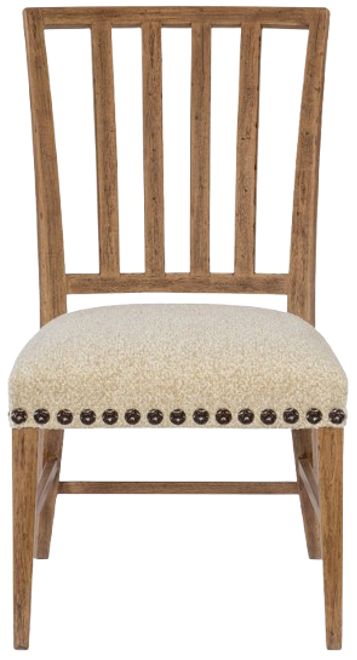 Hooker® Furniture Big Sky Vintage Natural/Saxony Porcelain Dining Side Chair-2