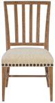 Hooker® Furniture Big Sky Vintage Natural/Saxony Porcelain Dining Side Chair-2