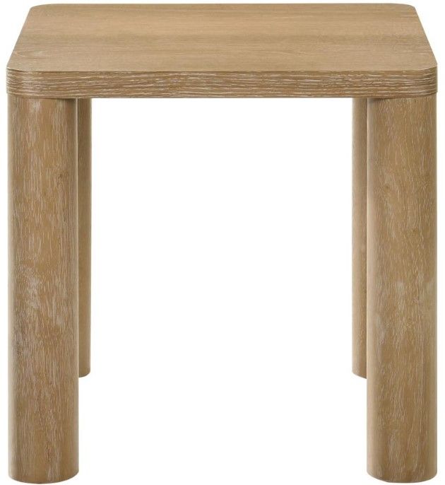 Coaster® Castlewood 3-Piece Washed Oak Table Set-4