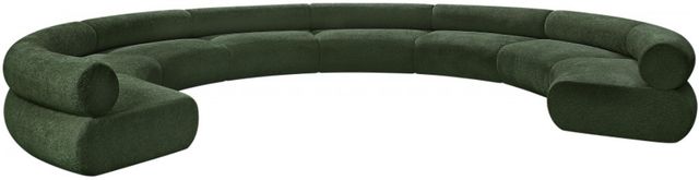 Meridian Furniture Bale 8-Piece Green Modular Sectional-0