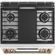 Café™ 30" Matte White Slide-In Dual Fuel Range-1