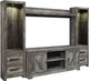 Signature Design by Ashley® Wynnlow 4-Piece Gray Entertainment Center with LED Lighting-0