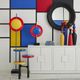 Currey & Company Mister M Red/Blue/Yellow Accent Table-4