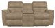 La-Z-Boy® Brooks Mushroom Manual Reclining Loveseat with Console-1