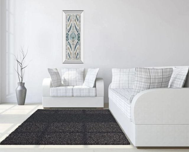 Classy Art A Touch of Flourish I by Patricia Pinto Mirror Framed Wall Art-2