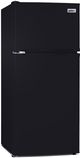 Summit® 19" 4.3 Cu. Ft. Black Top Freezer Refrigerator-2