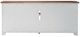 Liberty Furniture Farmhouse Reimagined Antique White/Chestnut 80" Fireplace TV Console with Firebox Insert-4