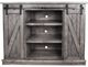 American Heartland Manufacturing Rustic Provincial 57" Tall TV Stand-1