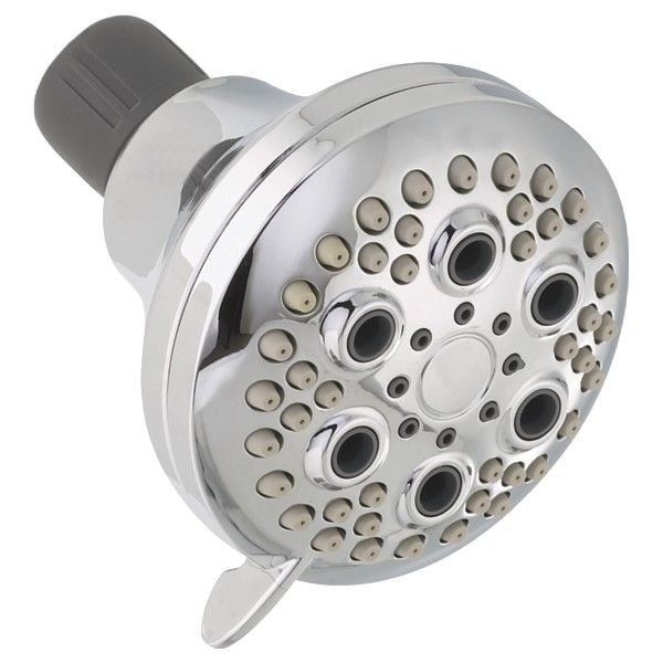 Peerless Universal Showering Components Chrome Water-Saving 5-Spray Massage Shower Head-0