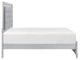 Homelegance® Anatole Gray/Silver California King Panel Bed-4