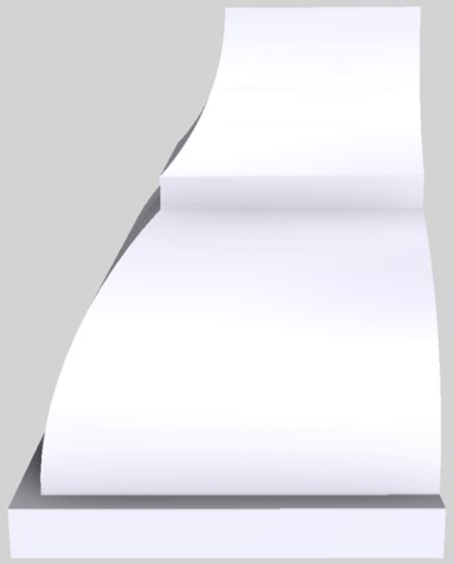Vent-A-Hood® Designer Series 36" White Wall Mounted Range Hood-1