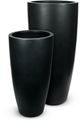Le Present Betona Organik Black 31" Planter-1