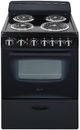 Avanti® 24" Black Freestanding Electric Range-1