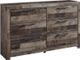 Benchcraft® Derekson 6-Piece Multi Gray King Panel Storage Bed Set-2