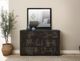 International Furniture Direct Balam Black Dresser-1