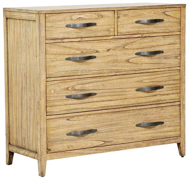Napa Furniture Design Belgium Brown 5-Drawer Small Chest-0